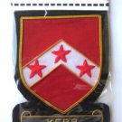 KERR SCOTTISH CLAN BADGE NEW HAND EMBROIDERED CP MADE, QUALITY COLLECTORS ITEM