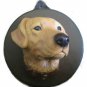 Hand Painted Dog Face Wall Plaque Hanging CP MADE Best quality Free SHIP No. 11