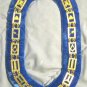REGALIA MASONIC BLUE LODGE MASTER MASON DRESS GOLD METAL CHAIN COLLAR - CP MADE