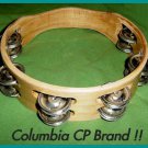 Ten (10) CP Brand TAMBOURINES Double Row Jingles HEADLESS 8" Free Ship in USA