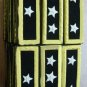 NEW US ARMY GENERAL STRAPS SHOULDER BOARDS EPAULETTE - GOLD BULLION WIRE CP MADE