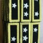 NEW US ARMY GENERAL STRAPS SHOULDER BOARDS EPAULETTE - GOLD BULLION WIRE CP MADE