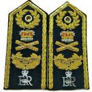 NEW UK MARSHALL OF THE ROYAL AIR FORCE HARD SHOULDER BOARS - Hi Quality CP Made