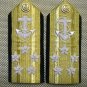 NEW US NAVY ADMIRAL 5 STARS HARD SHOULDER BOARDS RANK CP MADE AUTHENTIC QUALITY