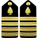 NEW US NAVY CAPTAIN RANK MEDICAL SERVICES HARD SHOULDER BOARDS AUTHENTIC CP MADE