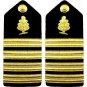 NEW US NAVY CAPTAIN RANK MEDICAL SERVICES HARD SHOULDER BOARDS AUTHENTIC CP MADE