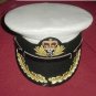 ROYAL UK NAVY OFFICERS NEW HAT CAP CAPTAIN RANK WHITE ALL 57 TO 62 SIZES CP MADE