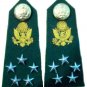 US ARMY NEW SHOULDER BOARD GENERAL OF ARMY 5 Stars Rank ERA 1959 TO 2014 CP MADE