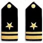NEW US NAVY LIEUTENANT JUNIOR GRADE RANK HARD SHOULDER BOARDS AUTHENTIC CP MADE