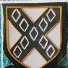 BLAIR SCOTTISH CLAN BADGE NEW HAND EMBROIDERED CP MADE QUALITY COLLECTORS ITEM