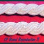 UK ROYAL NAVY CORD EPAULETTES SHOULDER BOARDS SILVER WIRE BRAND NEW CP MADE