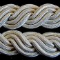 UK ROYAL NAVY CORD EPAULETTES SHOULDER BOARDS SILVER WIRE BRAND NEW CP MADE