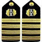 NEW US NAVY CAPTAIN JUDGE ADVOCATE BRANCH HARD SHOULDER BOARDS AUTHENTIC CP MADE