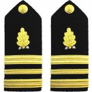 NEW US NAVY LIEUTENANT COMMANDER RANK DENTAL CORP HARD SHOULDER BOARDS CP MADE