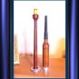 SCOTTISH BAGPIPE PRACTICE CHANTER Natural Rosewood NEW Engraved Mount & Sole CP