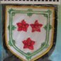 LIVINGSTON SCOTTISH CLAN BADGE NEW CP HAND EMBROIDERED QUALITY COLLECTORS ITEM