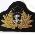 NEW GHANA NAVY OFFICER HAT CAP BADGE EXCELLENT QUALITY CP MADE FREE SHIP USA