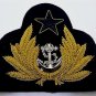 NEW GHANA NAVY OFFICER HAT CAP BADGE EXCELLENT QUALITY CP MADE FREE SHIP USA