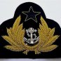 NEW GHANA NAVY OFFICER HAT CAP BADGE EXCELLENT QUALITY CP MADE FREE SHIP USA
