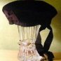 CP Brand BALMORALS KILT HATS NO Badge / Dice BLACK WOOL HI Quality EMAIL SIZE