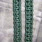 HAND MADE SILK CORD GREEN COLOR - US ARMY OR BAND UNIFORM ACCESSORIES CP MADE
