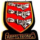 ARMSTRONG SCOTTISH CLAN BADGE NEW HAND EMBROIDERED CP MADE HI QUALITY FREE US SP ARMSTRONG SCOTTISH CLAN BADGE NEW HAND EMBROIDERED CP MADE HI QUALITY FREE US SP