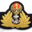 UNITED ARAB EMIRATES NAVY OFFICER HAT CAP BADGE NEW HAND EMBROIDERED CP MADE UNITED ARAB EMIRATES NAVY OFFICER HAT CAP BADGE NEW HAND EMBROIDERED CP MADE