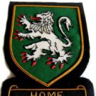 HOME SCOTTISH CLAN BADGE NEW HAND EMBROIDERED CP MADE HI QUALITY FREE USA SHIP