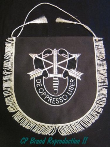 NEW US Army Special Forces DE OPPRESSO LIBER - TABLE Pannets - CP MADE FREE SHIP