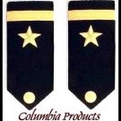 US NAVY NEW ENSIGN RANK HARD SHOULDER BOARDS PAIR AUTHENTIC HIGH QUALITY CP MADE