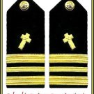 NEW US NAVY HARD Shoulder Boards LIEUTENANT COMMANDER CHRISTIAN CHAPLAIN CP MADE