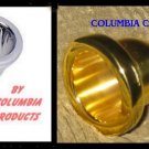 TWO (2) TUBA MOUTH PIECES GOLD & SILVER COLUMBIA Brand 18SP 18GP FREE SHIP USA