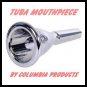TWO (2) TUBA MOUTH PIECES GOLD & SILVER COLUMBIA Brand 18SP 18GP FREE SHIP USA