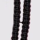 HAND MADE SILK CORD BLACK COLOR - US ARMY OR BAND UNIFORM ACCESSORIES CP MADE HAND MADE SILK CORD BLACK COLOR - US ARMY OR BAND UNIFORM ACCESSORIES CP MADE