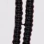 HAND MADE SILK CORD BLACK COLOR - US ARMY OR BAND UNIFORM ACCESSORIES CP MADE