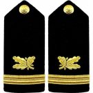 US NAVY  ENSIGN RANK SUPPLY CORP HARD SHOULDER BOARDS AUTHENTIC QUALITY CP BRAND