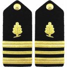 NEW US NAVY LT COMMANDER MEDICAL SERVICES HARD SHOULDER BOARDS AUTHENTIC CP MADE