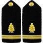 NEW US NAVY ENSIGN RANK DENTAL CORP HARD SHOULDER BOARDS AUTHENTIC CP MADE