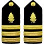 NEW US NAVY COMMANDER RANK DENTAL CORP HARD SHOULDER BOARDS AUTHENTIC CP MADE