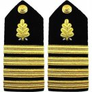 NEW US NAVY CAPTAIN RANK DENTAL CORP HARD SHOULDER BOARDS AUTHENTIC CP MADE