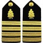NEW US NAVY CAPTAIN RANK DENTAL CORP HARD SHOULDER BOARDS AUTHENTIC CP MADE