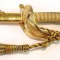 FIVE (5) Royal Navy RN Officers REGULATION SWORD KNOTS LOT New Tassel CP Brand
