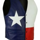 CP BRAND NEW TEXAS FLAG LEATHER VEST - NEW 2019 STOCK. MOST SIZES CP BRAND NEW TEXAS FLAG LEATHER VEST - NEW 2019 STOCK. MOST SIZES