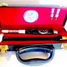 SCOTTISH BAGPIPE CHANTER African Black Wood With Hard Carry Case SCOTTISH BAGPIPE CHANTER African Black Wood With Hard Carry Case