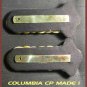 British FIELD MARSHALL SILVER ON GOLD Epaulettes Shoulder Boards Mylar - CP MADE