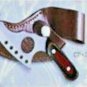 COLUMBIA CP Brand New Straight Stainless Fixed Blade Hunting Knife + Sheath 1020