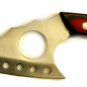 COLUMBIA CP Brand New Straight Stainless Fixed Blade Hunting Knife + Sheath 1020