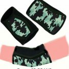 BLACK GREEN MILITARY STYLE NEOPRENE ELBOW SLEEVES CAP PROTECTOR (5 mm) CP MADE BLACK GREEN MILITARY STYLE NEOPRENE ELBOW SLEEVES CAP PROTECTOR (5 mm) CP MADE