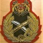 NEW SINGAPORE GENERAL HAT CAP BADGE HAND EMBROIDERED FREE SHIP USA CP MADE