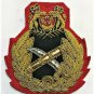 NEW SINGAPORE GENERAL HAT CAP BADGE HAND EMBROIDERED FREE SHIP USA CP MADE
